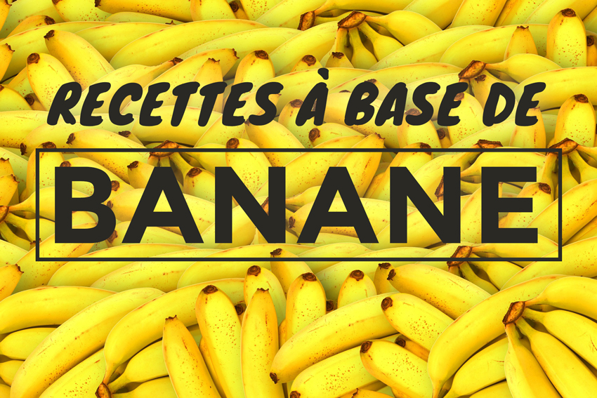 recettes à base de banane cover