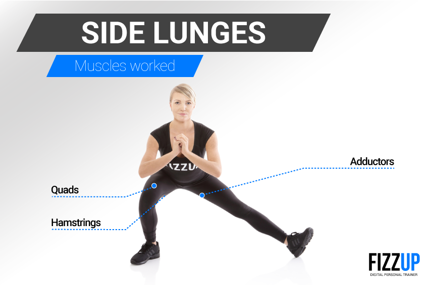 Love Your Legs with Side Lunges! FizzUp