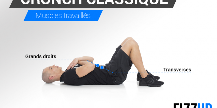 crunch classique muscles collicités