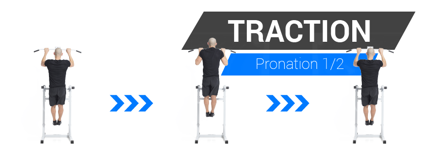 Tractions pronation 1/2