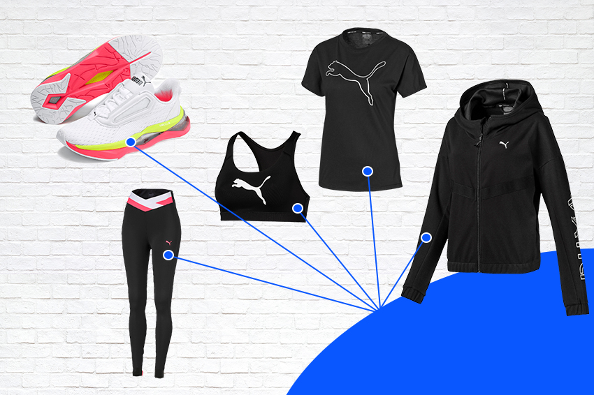 Vêtements puma.