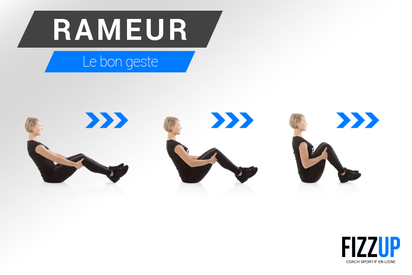 Muscler ses biceps sans matériel avec le rameur FizzUp