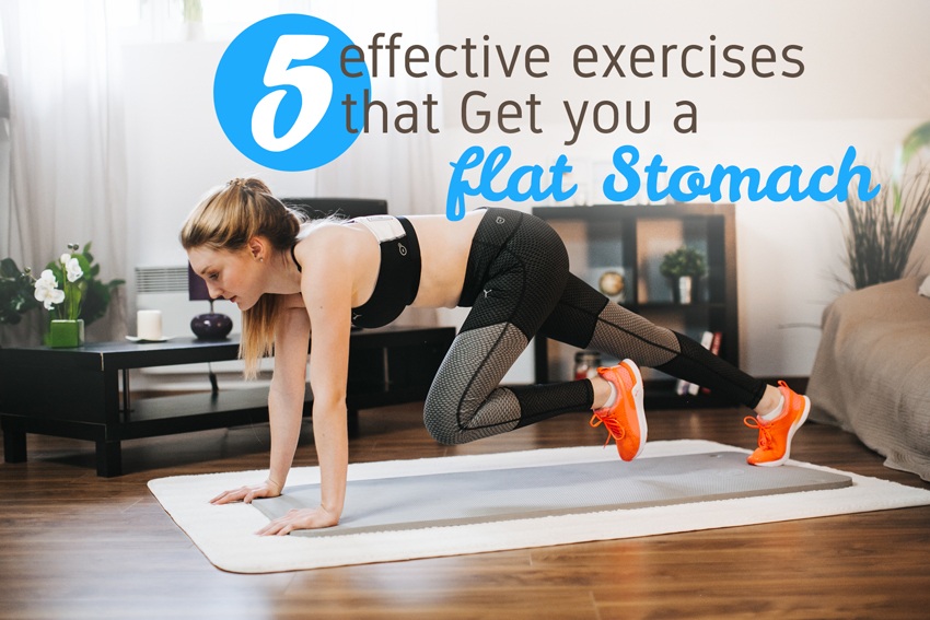 5 Effective Exercises That Get You a Flat Stomach FizzUp