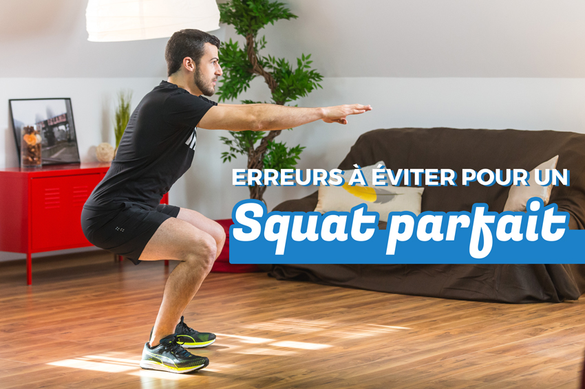 Erreurs à éviter pour un squat parfait | FizzUp
