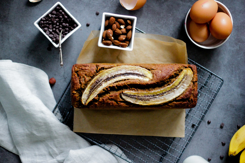 Banana bread max de génie à faible index glycémique